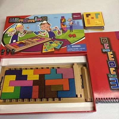 Winomino Wooden Puzzle Game by Gigamic. Brainy & Educational Used - Image 1 of 4