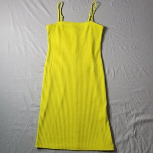 Forever 21 Damen Minikleid gelb Größe Small Spaghettiträger - Bild 1 von 8