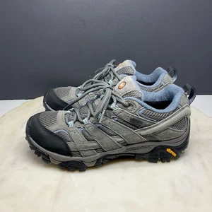 Merrell Moab 2 Damenschuhe Größe 6,5 wasserdicht Vibram Wanderschuhe Granit - Bild 1 von 10