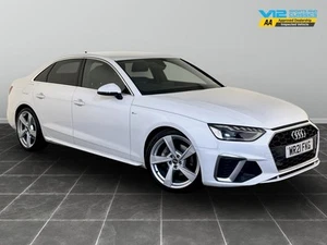 2021 AUDI A4 2.0 TFSI 40 S LINE S TRONIC EURO 6 (S/S 4DR SVC HISTORY REVERSE CAM - Picture 1 of 24