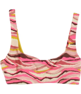 Top de baño bikini multitono American Eagle para mujer, rosa, mediano Foto 1 de 2