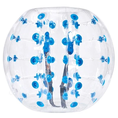 VEVOR 1 Stk. 1,2m Bumper Ball Bubble Soccer Zorb Aufblasbarer Stoßball Blau - Bild 1 von 4