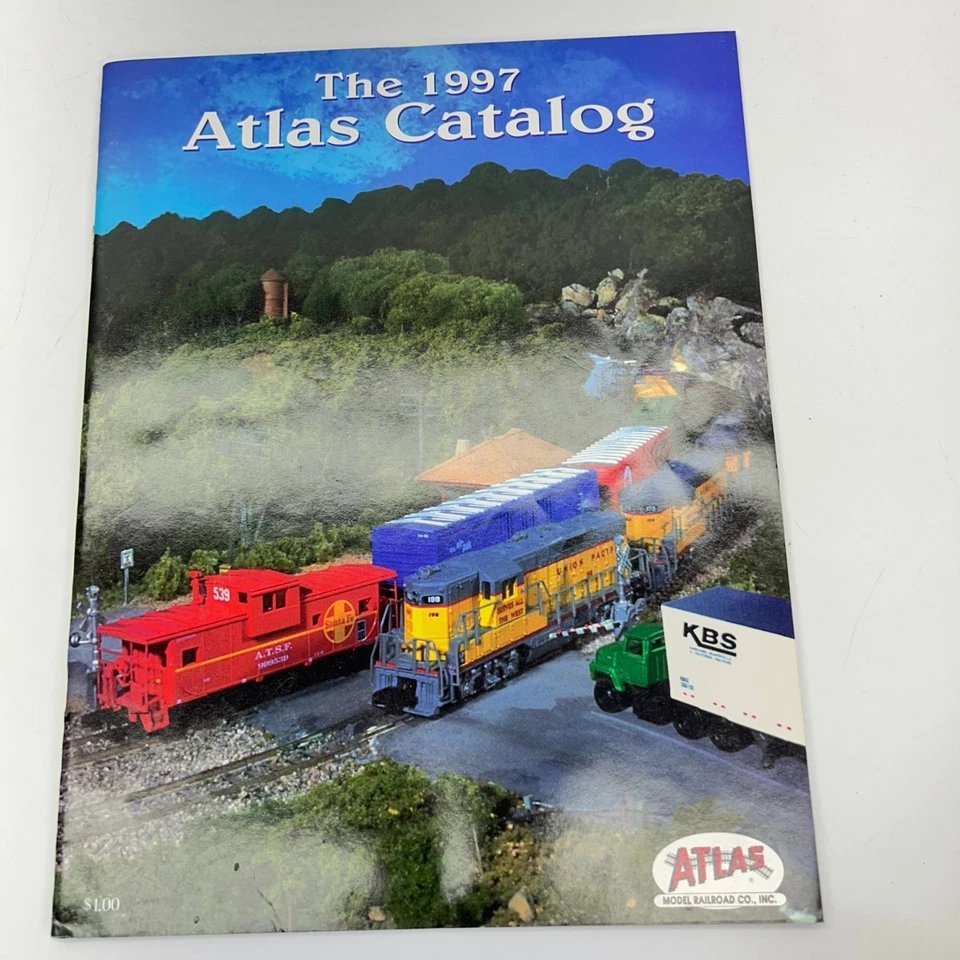Atlas Catalog 1997 Magazine Model Railroading Model Railroad - Image 1 of 2