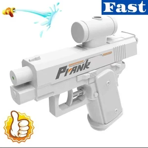 Prank Two-Way WaterGun, Prank SquirtGun Can Spray from Front and Back (White)- - Picture 1 of 23