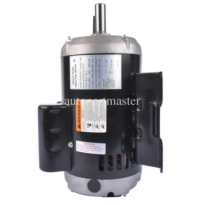 23378805 5HP Air Compressor Motor 230V 3450RPM Single Phase, 1.15 Service Factor - Image 1 of 4
