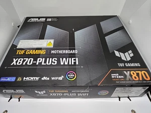 ASUS TUF Gaming X870-PLUS WiFi AM5 X870 DDR5 ATX Motherboard DAMAGED 1xRAM SLOT - Picture 1 of 8