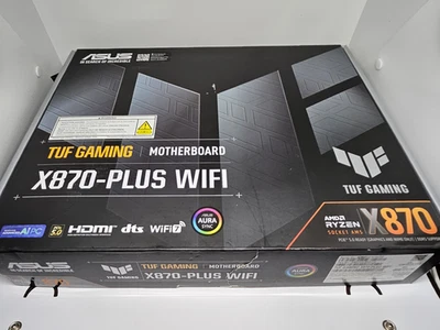 ASUS TUF Gaming X870-PLUS WiFi AM5 X870 DDR5 ATX Motherboard DAMAGED 1xRAM SLOT - Image 1 of 4