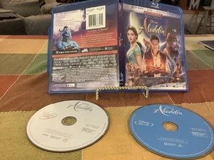Aladdin Used Blu-ray 2019 Live Action Disney Will Smith Fun Free USA Shipping - Picture 1 of 1