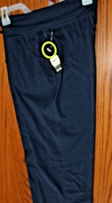 Pantalones capri para mujer pequeños 4-6 Athletic Works negros elásticos cómodos Foto 1 de 4