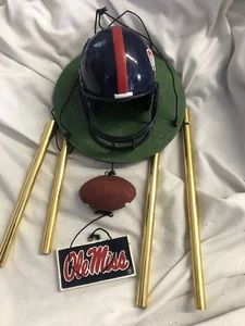 Ole Miss Mini Helmet Wind chime- Football - Picture 1 of 4