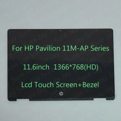 HP Pavilion 11M-AP0013DX 11.6" HD Lcd Touch Screen+Bezel  Assembly - Image 1 of 4
