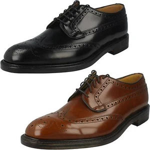 Mens Loake Formal Brogue Shoes Braemar - Picture 1 of 19