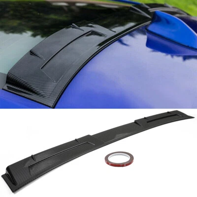 Alerón de techo ventana trasera pintado en fibra de carbono para Honda Accord 2018-2021 Foto 1 de 4