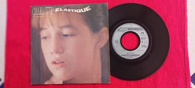 Charlotte Gainsbourg 45 tours SP Vinyle ELASTIQUE 1986 - Photo 1/2