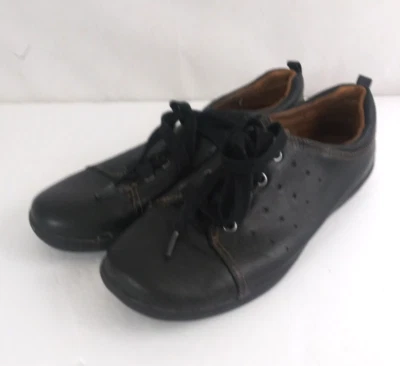 Zapatos para mujer Thom McAnn Whitnee de cuero negro talla 9,5" Foto 1 de 4