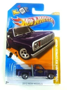 HOT WHEELS PURPLE 78 DODGE LIL RED EXPRESS 2012 NEW MODELS #34/40 1/64 - Picture 1 of 4