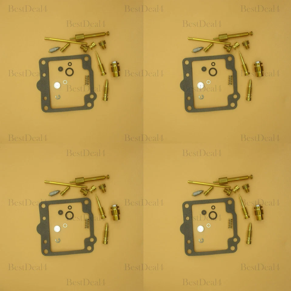 4x for 1983-85 Kawasaki ZX700 ZX750 GPz750 KZ700 KZ750 Carburetor Rebuild Kit - Изображение 1 из 1