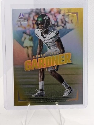 2024 Luminance Ahmad "Sauce" Gardner #/299 Gold Vertical - Image 1 of 3