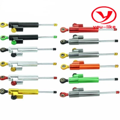 CNC Universal Steering Stabilizer Damper Only For YAMAHA HONDA SUZUKI BMW DUCATI - Изображение 1 из 4