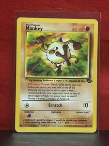 Mankey Vintage Pokémon Jungle Set 1999 #55/64 HP - Bild 1 von 1