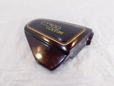 Cubierta lateral derecha personalizada Honda CX500 CX500C 1980-1981 caramelo rojo ciruela carenado capucha Foto 1 de 4