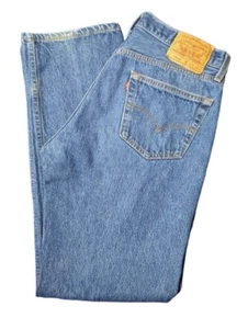 Pantalones de mezclilla Levi's Button Fly 501XX de colección años 90 para hombre talla 36x34 desgastados 32x30 EE. UU. - Imagen 1 de 12