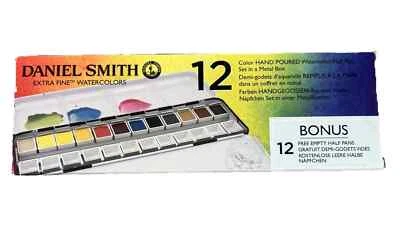 Daniel Smith Extra Fine Watercolors Set 12ct ~ New ~ Free Shipping