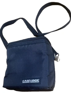 Vintage CASE LOGIC Sling Bag Tragetasche mit Gurt 6 x 4 x 5 Zoll Reißverschluss oben - Bild 1 von 9