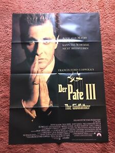 Der Pate 3 - Kinoplakat Poster A1, Al Pacino, Bridget Fonda, Eli Wallach