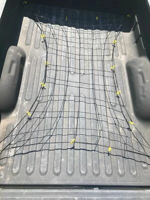 Крючки для крепления грузовой сетки на кровать для пикапа DODGE RAM полноразмерная длинная кровать 66 x 98 дюймов - Изображение 1 из 4