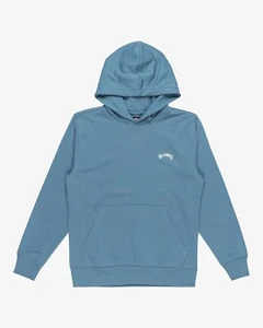 BILLABONG - Boys Arch Pullover Hoodie (8-16 Yrs) - Glacier Blue - Hooded Top - Picture 1 of 2