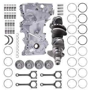 Engine Rebuild Kit Crankshaft+Rod Bearings Piston Rings Set for Hyundai Kia 2.0L - Picture 1 of 12
