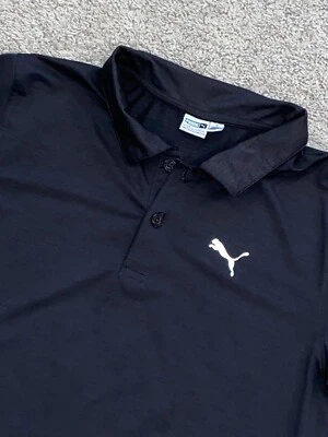 Polo Puma Niño Talla XL (18-20) Manga Corta Negro Foto 1 de 4