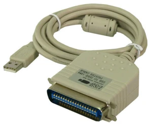 LogiLink® Adapter USB 2.0 to Parallel mit 1,5 Meter Kabel - Bild 1 von 8