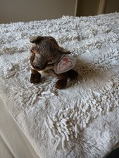 Ty 2000 Beanie Baby - Howl The Wolf 6" Stuffed Animal Plush Retired Nwt