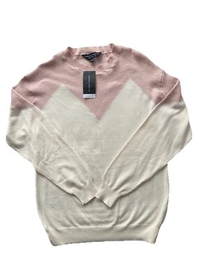 Dorothy Perkins Womens Mock Neck Vicus NylonBlend CreamJumper Size Uk8 Us4 Eur36 - Image 1 of 4