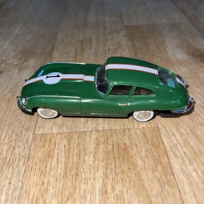 1/43 Jaguar XK-E Slot Car #1 verde 1964 Hong Kong Foto 1 de 4