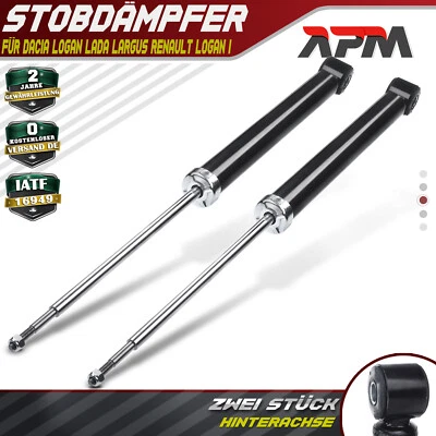 2x strut shock absorber gas rear for Dacia Logan Lada Largus Renault Logan I - Image 1 of 4