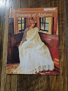 Treasury Of Afghans Knitting Patterns Projects Crafts b2 - Picture 1 of 1