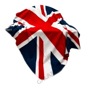United Kingdom UK Flag Blanket "50x60" Fleece Blankets / Uk Flag Blanket - Picture 1 of 2