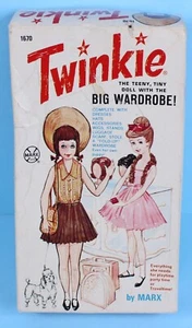 Vintage Twinkie Puppe #1670 mit Karton & Zubehör von MARX nicht komplett - Bild 1 von 17