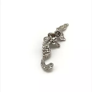 Colgante vintage de plata esterlina 925 con dije de caballito de mar del estado de Florida - Imagen 1 de 8