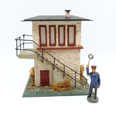 Stellwerk Spur 0 oder S ? Eigenbau Hinkel Kutschbach Holz Rarität Märklin Trix - Bild 1 von 4