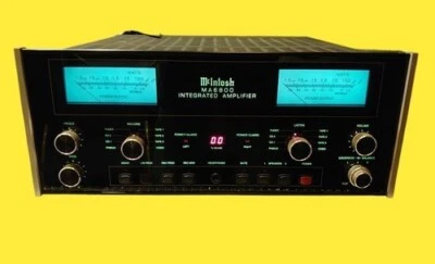 [Mantenuto] Amplificatore integrato Mcintosh Ma6800 funzionante nuovo pannell... - Immagine 1 di 4