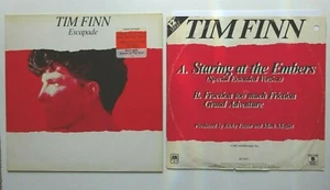 Tim Finn Escapade Dutch LP + Rare 12" Vinyl Record - Crowded House / Split Enz - Picture 1 of 6