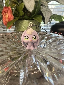 Vtg NWT Littlest Pet Shop LPS 2010 Hasbro Tomy Bunny Rabbit Collectible Keychain - Picture 1 of 6