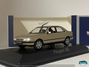 NOREV 1/43 PEUGEOT 405 SRI SEDAN 1991 BEIGE ART.474514 - Imagen 1 de 2