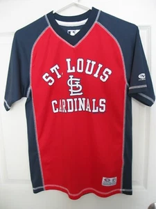 True Fan Genuine Merchandise boys youth M St Louis Cardinals jersey tops t-shirt - Picture 1 of 6