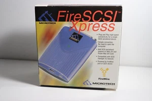Microtech FireSCSI FireWire 1394 to scsi Db-25 adapter - Picture 1 of 11