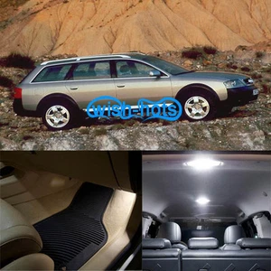 18Pcs Canbus LED Package Interior White Light KiT For 2001-2005 Audi Allroad C5 - Picture 1 of 8